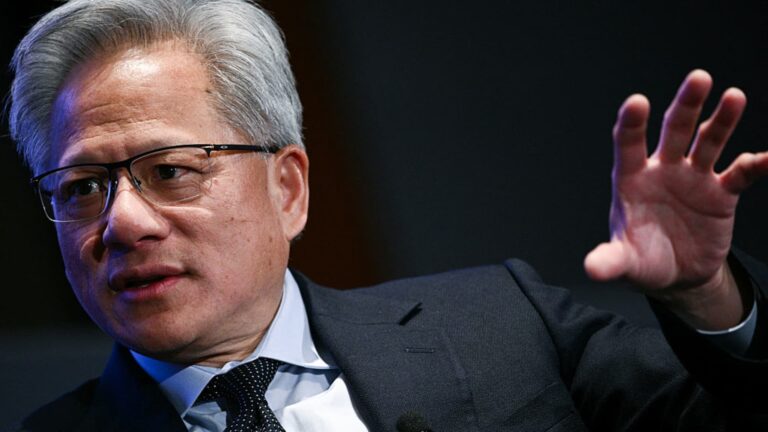 Nvidia ceo jensen huang says china is "not behind" with