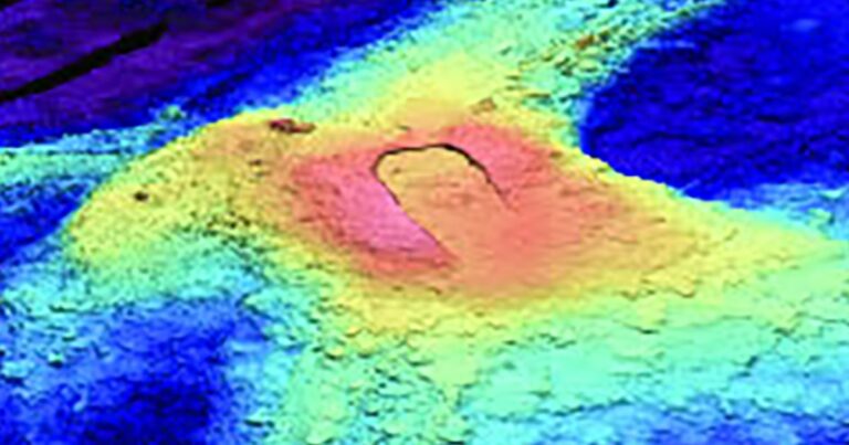 An underwater volcano off the coast of oregon may be