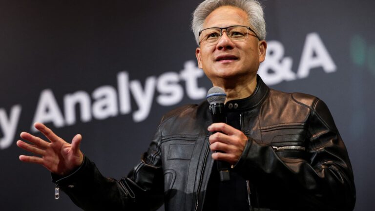 Nvidia ceo jensen huang sells shares