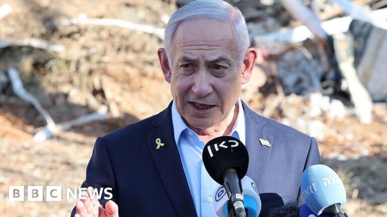 When netanyahu heads for washington, israel and hamas begin a