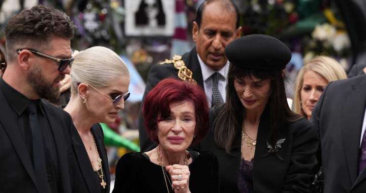 Ozzy Osbourne Funeral: Sharon and his family lament, fans line up the streets to pay tribute to the lockers – National Ozzy osbourne funeral: sharon and his family lament, fans line