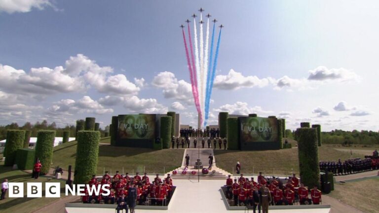 Royals and Veterans mark VJ Day 80 Years in the future Royals and veterans mark vj day 80 years in the