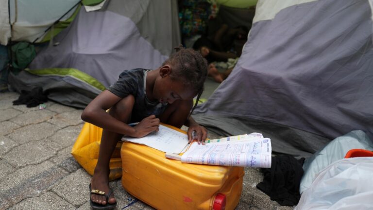One of Haitian leaders says his country is at war with gangs and asks the world for help One of haitian leaders says his country is at war
