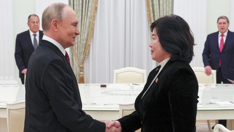 North Korea's top diplomat visits Russia and meets with President Putin North korea's top diplomat visits russia and meets with president