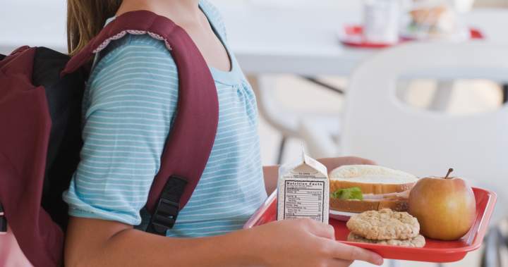 There is no evidence that Canadian schools will ban pork from school lunches if rumors spread. There is no evidence that canadian schools will ban pork