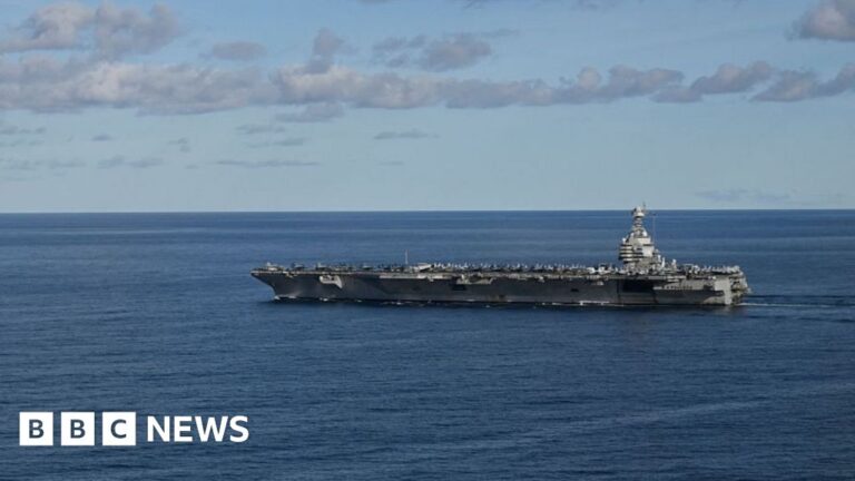 Venezuelan President Maduro says the US is 'faking war' by deploying giant warships Venezuelan president maduro says the us is 'faking war' by