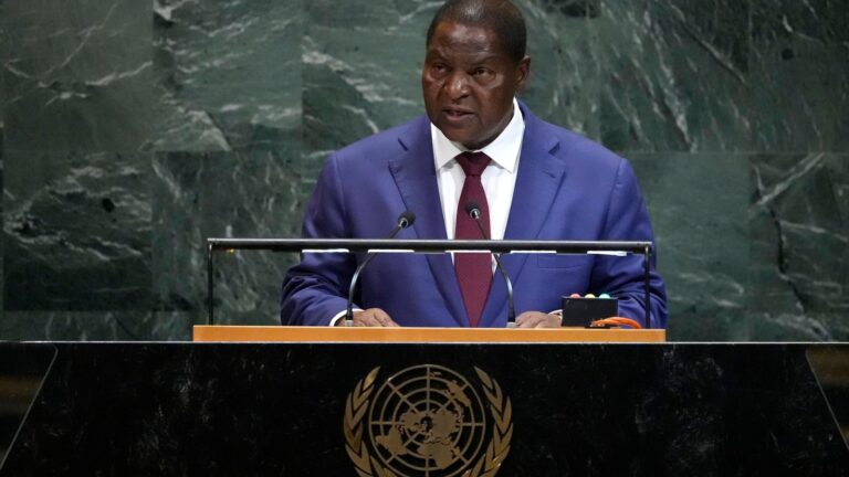 Court hears lawsuit seeking to disqualify Central African Republic president from December elections Court hears lawsuit seeking to disqualify central african republic president