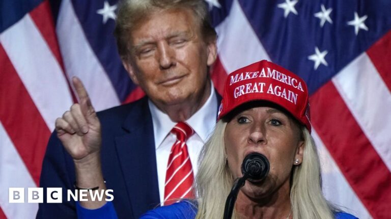 Marjorie Taylor Greene to resign from Congress following feud with President Trump Marjorie taylor greene to resign from congress following feud with